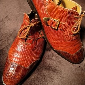 Exotic Lizard/Croc Dress Shoes Size 11